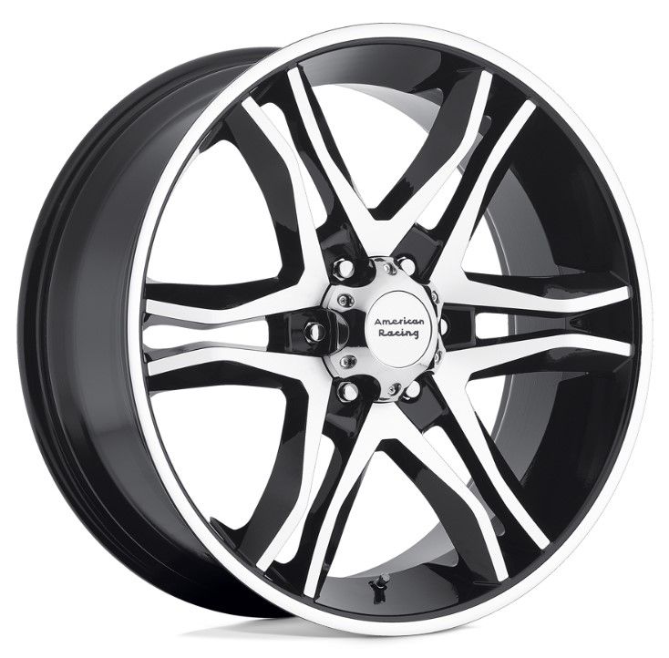 American Racing<br>AR893 Mainline Gloss Black Machined (20x8.5)